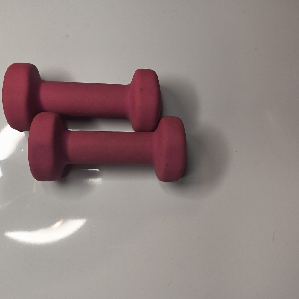 Pink Dumbbells